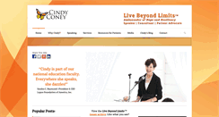 Desktop Screenshot of cindyconey.com